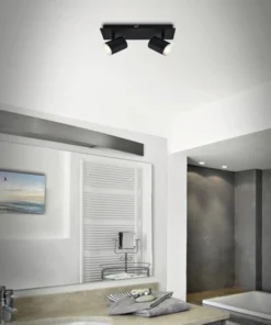 BRILONER Plafondspot 2731-025 2-lichts Zwart