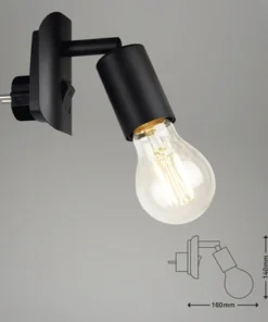 BRILONER Stekkerspot 2602-015 Zwart -Binnenverlichting Verkoopwinkel DV 8 10476227 01 4c NL 20210805151653