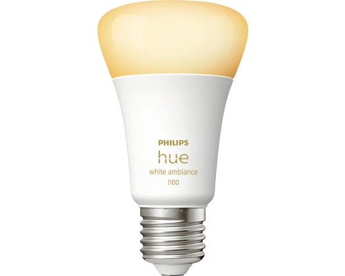 PHILIPS Hue White Ambiance LED-lamp E27/8W A60 Instelbaar Wit 3 PHILIPS Hue White Ambiance LED-lamp E27/8W A60 Instelbaar Wit - Afbeelding 3