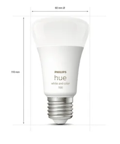 PHILIPS Hue White And Color Ambiance LED-lamp E27/9W A60 RGBW 13 PHILIPS Hue White And Color Ambiance LED-lamp E27/9W A60 RGBW -Binnenverlichting Verkoopwinkel DV 8 10476584 08 4c DE 20221124154801