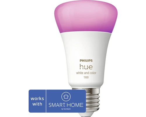 PHILIPS Hue White And Color Ambiance LED-lamp E27/9W A60 RGBW 1 PHILIPS Hue White And Color Ambiance LED-lamp E27/9W A60 RGBW