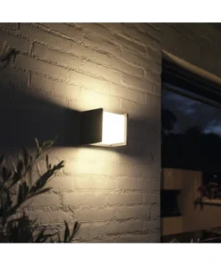 PHILIPS Hue White LED Buitenlamp Fuzo Vierkant Zwart -Binnenverlichting Verkoopwinkel DV 8 10476601 01 4c DE 20210809151942