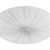 EGLO LED Plafonniere Nieves Ø 31 Cm Wit-zilver