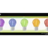 CALEX LED-lamp E27/0,5W Diverse Kleuren, 5 Stuks
