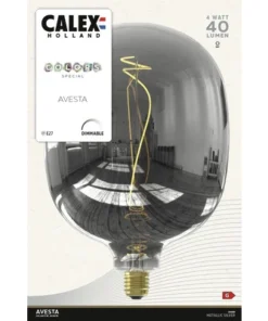 CALEX LED Filament Lamp Avesta E27/4W Metallic Zilver