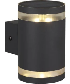 LED Solar Wandlamp Up & Down Zwart -Binnenverlichting Verkoopwinkel DV 8 10485597 03 4c DE 20221126214652