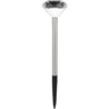 LED Solar Sokkellamp 34,5 Cm RVS
