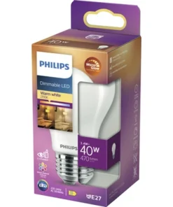PHILIPS LED-lamp E27/3,4W A60 WarmGlow Mat -Binnenverlichting Verkoopwinkel DV 8 10493656 02 4c DE 20210922081756