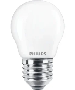 PHILIPS LED-lamp E27/3,4W P45 WarmGlow Mat