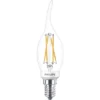 PHILIPS LED-lamp E14/3,4W BA35 WarmGlow Helder
