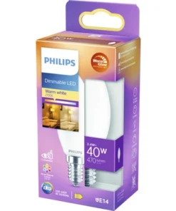 PHILIPS LED-lamp E14/3,4W B35 WarmGlow Mat -Binnenverlichting Verkoopwinkel DV 8 10493676 03 4c DE 20210922094650