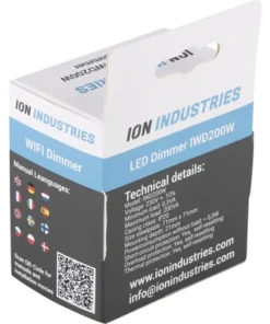 ION INDUSTRIES WiFi LED Dimmer 0.3-200 W (R,C) -Binnenverlichting Verkoopwinkel DV 8 10498080 03 4c NL 20211007170007