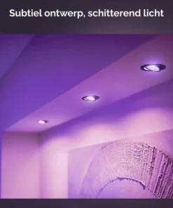 PHILIPS Hue White And Color Ambiance LED Inbouwspot Centura Ø 90 Mm Zwart -Binnenverlichting Verkoopwinkel DV 8 10498115 03 4c NL 20211006144754