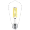 PHILIPS LED-lamp E27/5,9W ST64 WarmGlow Helder