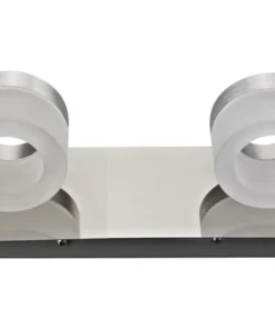 FLAIR LED Wandlamp Kynosura 2-lichts Chroom -Binnenverlichting Verkoopwinkel DV 8 10504570 03 4c CH 20230316124756