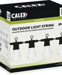CALEX LED Lichtsnoer 10-lichts Warmwit, 10 Meter