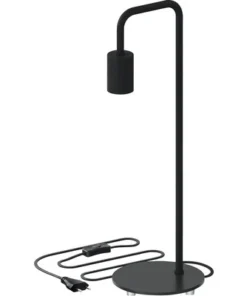 CALEX Tafellamp U-Line Zwart