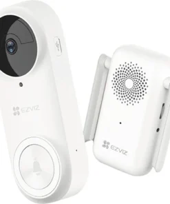 EZVIZ Draadloze Videodeurbel DB2 + Chime Wit