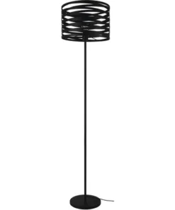 EGLO Vloerlamp Cremella Zwart