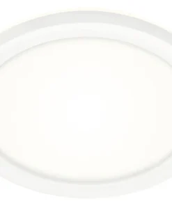 BRILONER LED Buitenlamp Frankfurt Met Backlight Ø 21 Cm Wit