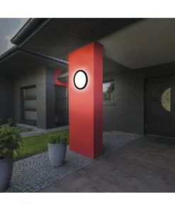 BRILONER LED Buitenlamp Frankfurt Met Backlight Ø 21 Cm Zwart -Binnenverlichting Verkoopwinkel DV 8 10533503 06 4c DE 20220202141853