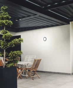 BRILONER LED Buitenlamp Frankfurt Met Backlight Ø 21 Cm Zwart -Binnenverlichting Verkoopwinkel DV 8 10533503 08 4c DE 20220202142042