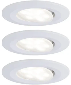 PAULMANN LED Inbouwspot Set Calla Ø 90 Mm Instelbaar Wit Wit, 3 Stuks 10 PAULMANN LED Inbouwspot Set Calla Ø 90 Mm Instelbaar Wit Wit, 3 Stuks -Binnenverlichting Verkoopwinkel DV 8 10534666 03 4c SK 20220205214659