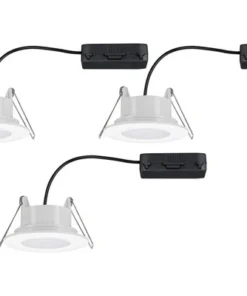 PAULMANN LED Inbouwspot Set Calla Ø 90 Mm Instelbaar Wit Wit, 3 Stuks 15 PAULMANN LED Inbouwspot Set Calla Ø 90 Mm Instelbaar Wit Wit, 3 Stuks -Binnenverlichting Verkoopwinkel DV 8 10534666 08 4c SK 20220205214659