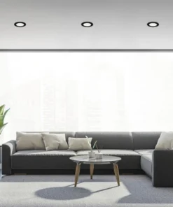 BRILONER LED Inbouwspot 7115 Ø 120 Mm Zwart