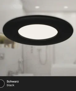 BRILONER LED Inbouwspot Set 7113 Ø 85 Mm Zwart, 3 Stuks -Binnenverlichting Verkoopwinkel DV 8 10537451 04 4c NL 20220211111752