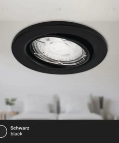 BRILONER LED Inbouwspot Set 7147 Ø 86 Mm Zwart, 3 Stuks -Binnenverlichting Verkoopwinkel DV 8 10537454 01 4c NL 20220211111752