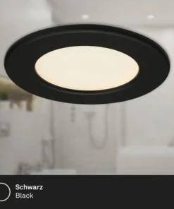 BRILONER LED Inbouwspot Set 7053 Ø 115 Mm Zwart, 3 Stuks -Binnenverlichting Verkoopwinkel DV 8 10537456 01 4c NL 20220211114657