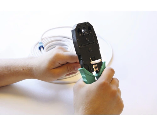 Q-LINK Montagetang RJ9-RJ11-RJ45 Zwart/groen 4 Q-LINK Montagetang RJ9-RJ11-RJ45 Zwart/groen - Afbeelding 4