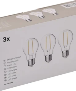 LED Lamp E27/4,5W A60 Warmwit Helder, 3 Stuks -Binnenverlichting Verkoopwinkel DV 8 10548772 03 4c DE 20221223101655
