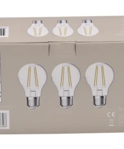 LED Lamp E27/8W A60 Warmwit Helder, 3 Stuks -Binnenverlichting Verkoopwinkel DV 8 10548777 03 4c DE 20221223101655