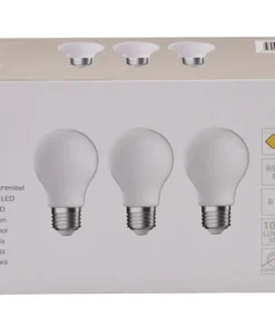 LED Lamp E27/8W A60 Daglichtwit Mat, 3 Stuks -Binnenverlichting Verkoopwinkel DV 8 10548778 03 4c DE 20221223101655