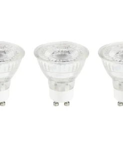 LED Lamp GU10/4,9W PAR16 Warmwit Helder, 3 Stuks