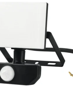 LED Schijnwerper Met Sensor 10W Zwart