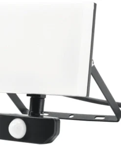 LED Schijnwerper Met Sensor 30W Zwart
