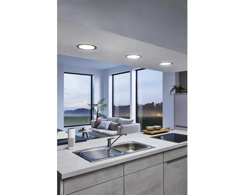 EGLO CROSSLINK.Z LED Inbouwspot Ø 166 Mm CCT Zwart 7 EGLO CROSSLINK.Z LED Inbouwspot Ø 166 Mm CCT Zwart - Afbeelding 7