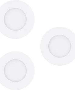EGLO CROSSLINK.Z LED Inbouwspot Set Ø 86 Mm CCT Wit, 3 Stuks
