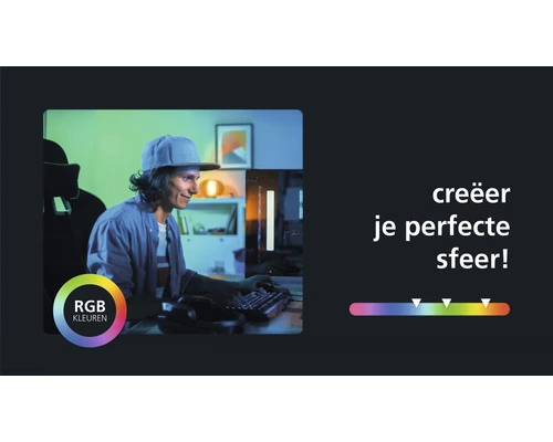 EGLO CROSSLINK.Z LED Paneel Rovito Ø 29 Cm RGB+CCT Zwart 6 EGLO CROSSLINK.Z LED Paneel Rovito Ø 29 Cm RGB+CCT Zwart - Afbeelding 6