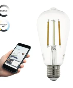 EGLO CROSSLINK.Z LED Lamp E27/6W ST64 CCT Helder -Binnenverlichting Verkoopwinkel DV 8 10555565 04 4c NL 20230104124754