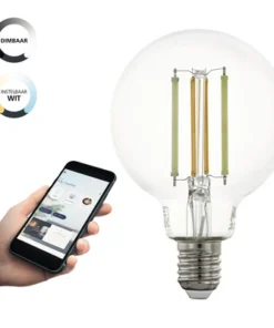 EGLO CROSSLINK.Z LED Lamp E27/6W G80 CCT Helder 9 EGLO CROSSLINK.Z LED Lamp E27/6W G80 CCT Helder -Binnenverlichting Verkoopwinkel DV 8 10555566 04 4c NL 20230104124754