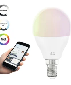 EGLO CROSSLINK.Z LED Lamp E14/5W P45 RGB+CCT Mat 10 EGLO CROSSLINK.Z LED Lamp E14/5W P45 RGB+CCT Mat -Binnenverlichting Verkoopwinkel DV 8 10555568 04 4c NL 20230104124754