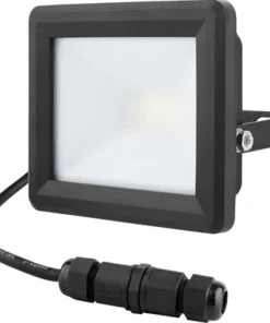 MasterPlug LUCECO LED Schijnwerper 10W Zwart