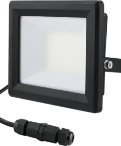 MasterPlug LUCECO LED Schijnwerper 30W Zwart