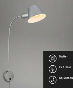 BRILONER Wandlamp Brello Chroom Mat -Binnenverlichting Verkoopwinkel DV 8 10579609 03 4c CH 20220715154755