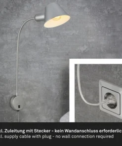 BRILONER Wandlamp Brello Chroom Mat -Binnenverlichting Verkoopwinkel DV 8 10579609 05 4c CH 20220715154755