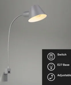 BRILONER Wandlamp Brello Met Montageplaat Chroom Mat -Binnenverlichting Verkoopwinkel DV 8 10579610 04 4c CH 20220715154655